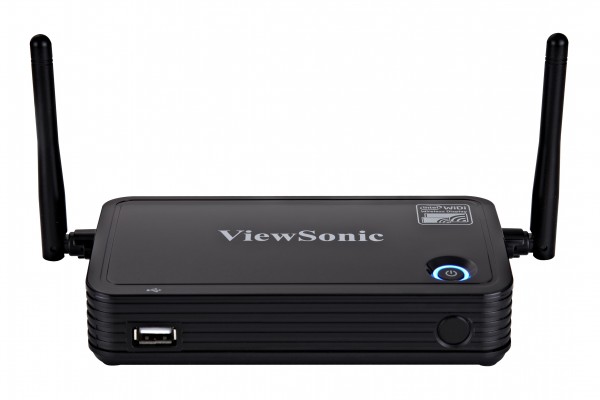 ViewSonic’s new product ViewSync WPG-370 enables content sharing via mirroring, Intel 1080P wireless display (WiDi) technology, or tablet/smartphone app streaming— all without any cables or wires