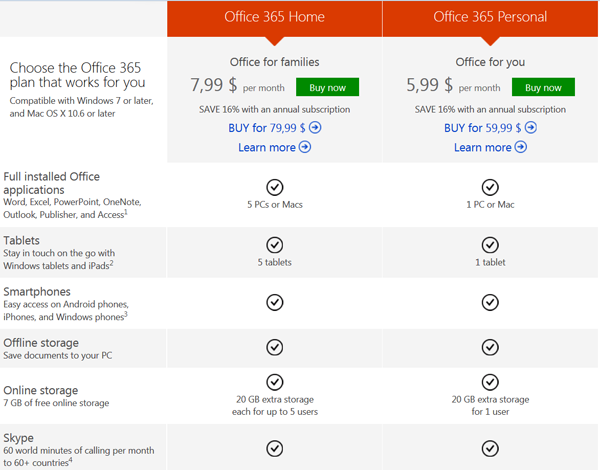 office-365-versions