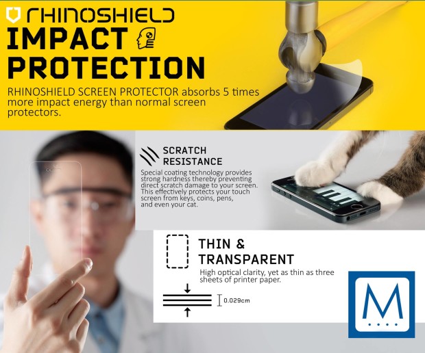 Rhino Shield screen protector