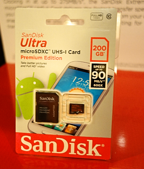 sandisk ultra microsdxc uhs 1 card