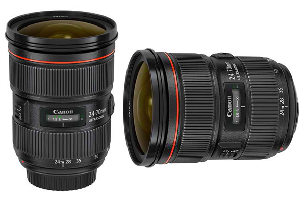 Canon EF 24 70mm f2.8L II USM zoom lens