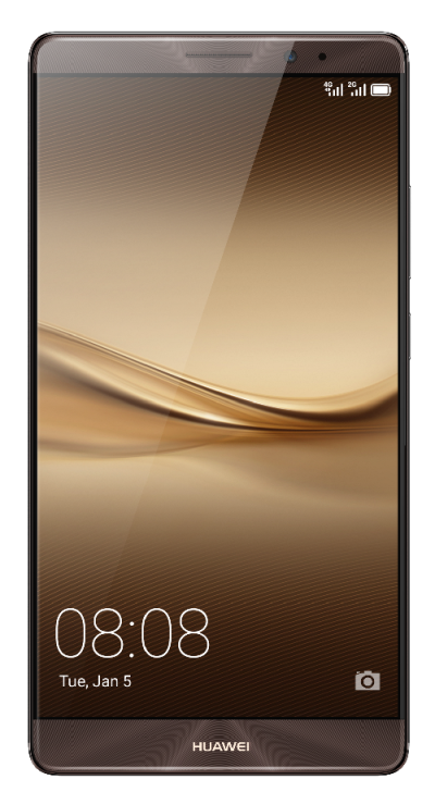 Huawei Mate 8 - Mocha Brown (front)